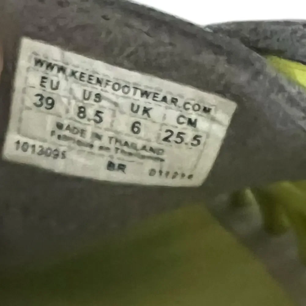 KEEN Sandals Women‎ Size 8.5 Uneek Sport Sandals Gargoyle-Bright Chartreuse - Picture 6 of 6